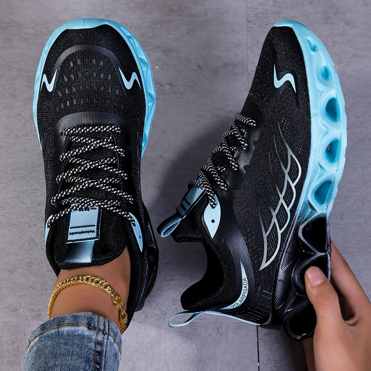 Sneakers, Spring and Summer Women's Sports Shoes with Breathable