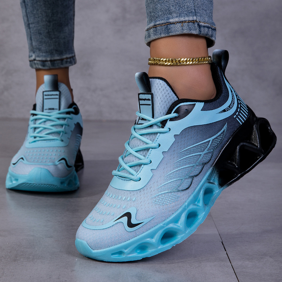 Sneakers, Spring and Summer Women's Sports Shoes with Breathable